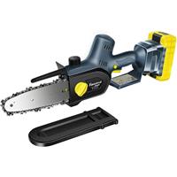 FANZTOOL 20V Akku Handsäge, Kettensäge mini 1,8 kg, EC-Motor, 3Ah Akku mit Ladekabel, 8 Zoll Sägekette, Autoschmierung - 