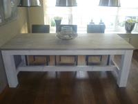 Het Steigerhouthuis Steigerhouten Kloostertafel Basic - 160 x 80 x 78 cm