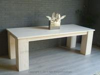 Het Steigerhouthuis Steigerhouten Tafel Bigfoot Robuust - 140 x 100 x 78 cm