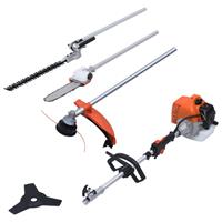 vidaXL 4-in-1-Gartenwerkzeug-Set mit 52 cc Benzinmotor 