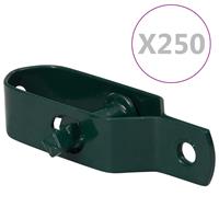 vidaXL Draadspanners 250 st 90 mm staal groen