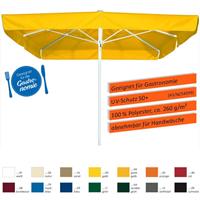 Schneider Schirme Quattro Mittelmastschirm 300 x 300 cm Gastro in 14 Farbvarianten Sonnenschirm - 