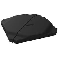 Leen Bakker Parasoltegel vulbaar - 20 kg - zwart - 50x50x7,5 cm