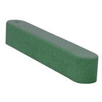 granugreen Rubber zandbak rand / opsluitband - 100 x 15 x 15 cm - Groen
