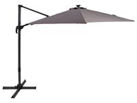 Livarno Home Zwevende parasol met ledverlichting Ø300