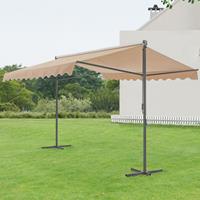 [PRO.TEC] Standmarkise Selenizza freistehend 400x300x260cm Sandfarben