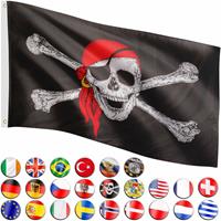 FLAGMASTER Fahne Jolly Roger Pirat Piratenflagge