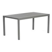 SONNENPARTNER SunnySmart Gartentisch Campus II Aluminium anthrazit Tisch 160x90 cm