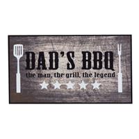 MD-Entree MD Entree - Barbecue Mat - Dad's BBQ - 67 x 120 cm