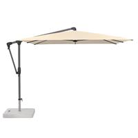 Glatz parasols Glatz Sunwing Casa easy 300x240cm stofklasse 2 ecru (antraciet frame)