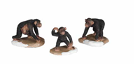 Lemax Luville Chimpanzee Family