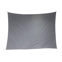 Hesperide Premium kwaliteit schaduwdoek/zonnescherm Shae rechthoekig grijs - 3 x 4 meter - Terras/tuin zonwering