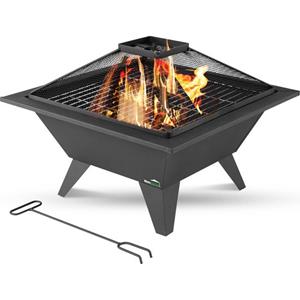 MaxxGarden Hermes Barbecue/vuurkorf - 50x50 Cm