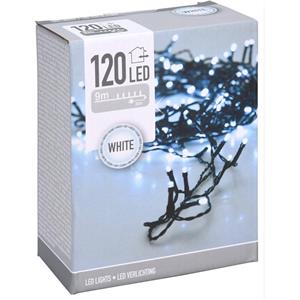 coilmaster LED-Lichterkette, 120 LEDs, kaltweiß, 230V, IP44, Innen/Außen