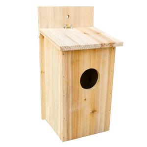 Decopatent Vogelhuisje - Nestkastje Voor Vogels - Naturel Hout -