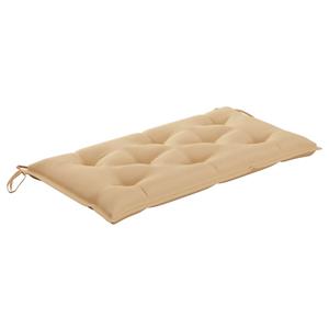 vidaXL Gartenbank-Auflage Beige 110x50x7 cm Stoff 