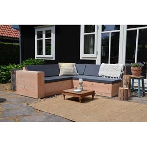 Steigerhouttrend Douglas houten loungeset Arin