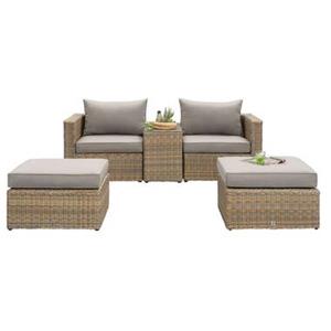 Keter Loungeset Pescara - taupe - 5-delig