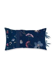 Pip Studio Tokyo Bouquet Cushion Dark Blue 35x60 cm