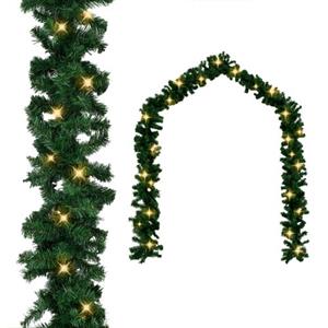 vidaXL Weihnachtsgirlande mit LED-Lichtern 10 m 