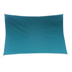 Hesperide Premium kwaliteit schaduwdoek/zonnescherm Shae rechthoekig blauw - 2 x 3 meter - Terras/tuin zonwering