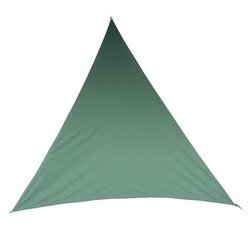 Hesperide Premium kwaliteit schaduwdoek/zonnescherm Shae driehoek groen - 4 x 4 x 4 meter - Terras/tuin zonwering