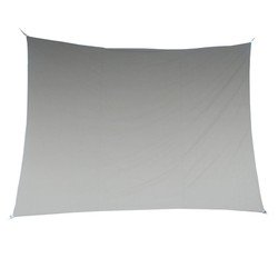 Premium kwaliteit schaduwdoek/zonnescherm Shae rechthoekig beige 3 x 4 meter chaduwdoeken
