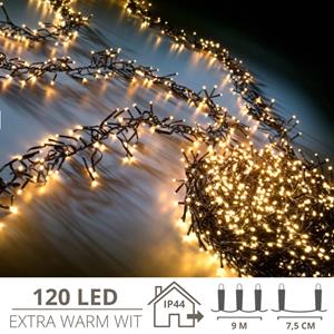 Zenzee Kerstverlichting - Kerstboomverlichting - Kerstversiering - Kerst - 120 Led's - 9 Meter - Extra Warm Wit