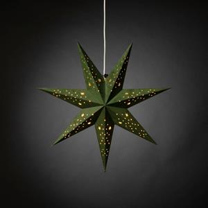 Konstsmide 5950-900 Weihnachtsstern Stern LED Grün