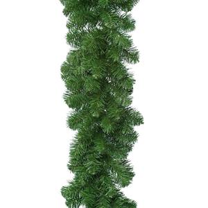 4x Groene dennenslingers / guirlandes extra vol 270 x 30 cm -
