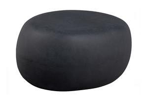 Vtwonen Bijzettafel Pebble Betonlook, 65 x 49cm - Zwart