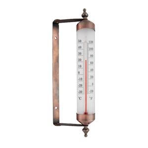 Esschert Design Buiten wand thermometer metaal 25 cm -