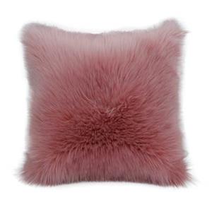 Fine Asianliving 100% Genuine Real Sheepskin Decorative Pillow with