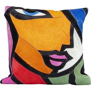 Kare Design Kussen Abstract Lady Face