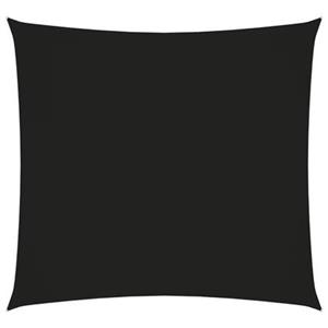 VidaXL Zonnescherm vierkant 5x5 m oxford stof zwart