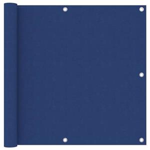 VidaXL Balkonscherm 90x500 cm oxford stof blauw