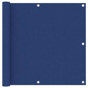 VidaXL Balkonscherm 90x400 cm oxford stof blauw