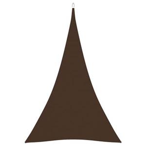 vidaXL Sonnensegel Oxford-Gewebe Dreieckig 4x5x5 m Braun 