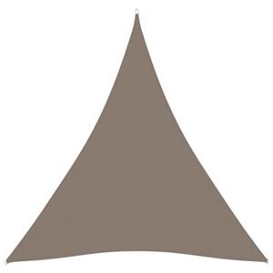 vidaXL Sonnensegel Oxford-Gewebe Dreieckig 4,5x4,5x4,5 m Taupe 