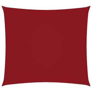 vidaXL Sonnensegel Oxford Gewebe Quadratisch 3,6x3,6 m Rot 