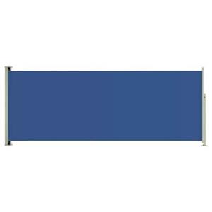 vidaXL Seitenmarkise Ausziehbar 117x300 cm Blau 