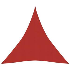 vidaXL Sonnensegel 160 g/m² Rot 5x7x7 m HDPE 