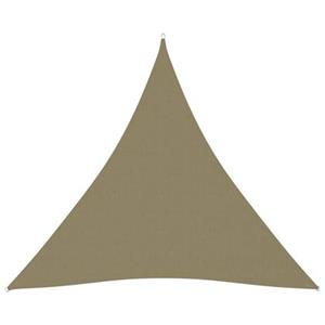 vidaXL Sonnensegel Oxford-Gewebe Dreieckig 4,5x4,5x4,5 m Beige 