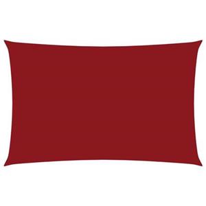 vidaXL Sonnensegel Oxford-Gewebe Rechteckig 2x4,5 m Rot 