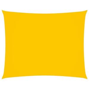 vidaXL Sonnensegel Oxford-Gewebe Rechteckig 3,5x4,5 m Gelb 