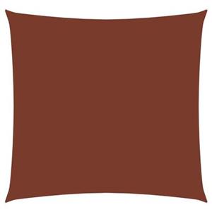 vidaXL Sonnensegel Oxford-Gewebe Quadratisch 7x7 m Terracotta-Rot 