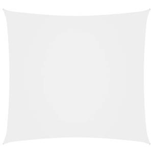 vidaXL Sonnensegel Oxford-Gewebe Quadratisch 7x7 m Weiß 
