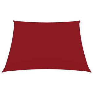 vidaXL Sonnensegel Oxford-Gewebe Quadratisch 6x6 m Rot 