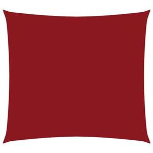 vidaXL 135638 Sunshade Sail Oxford Fabric Square 7x7 m Red 