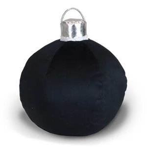 Unique Living Kussen Xmas Ball 25cm Ø Black